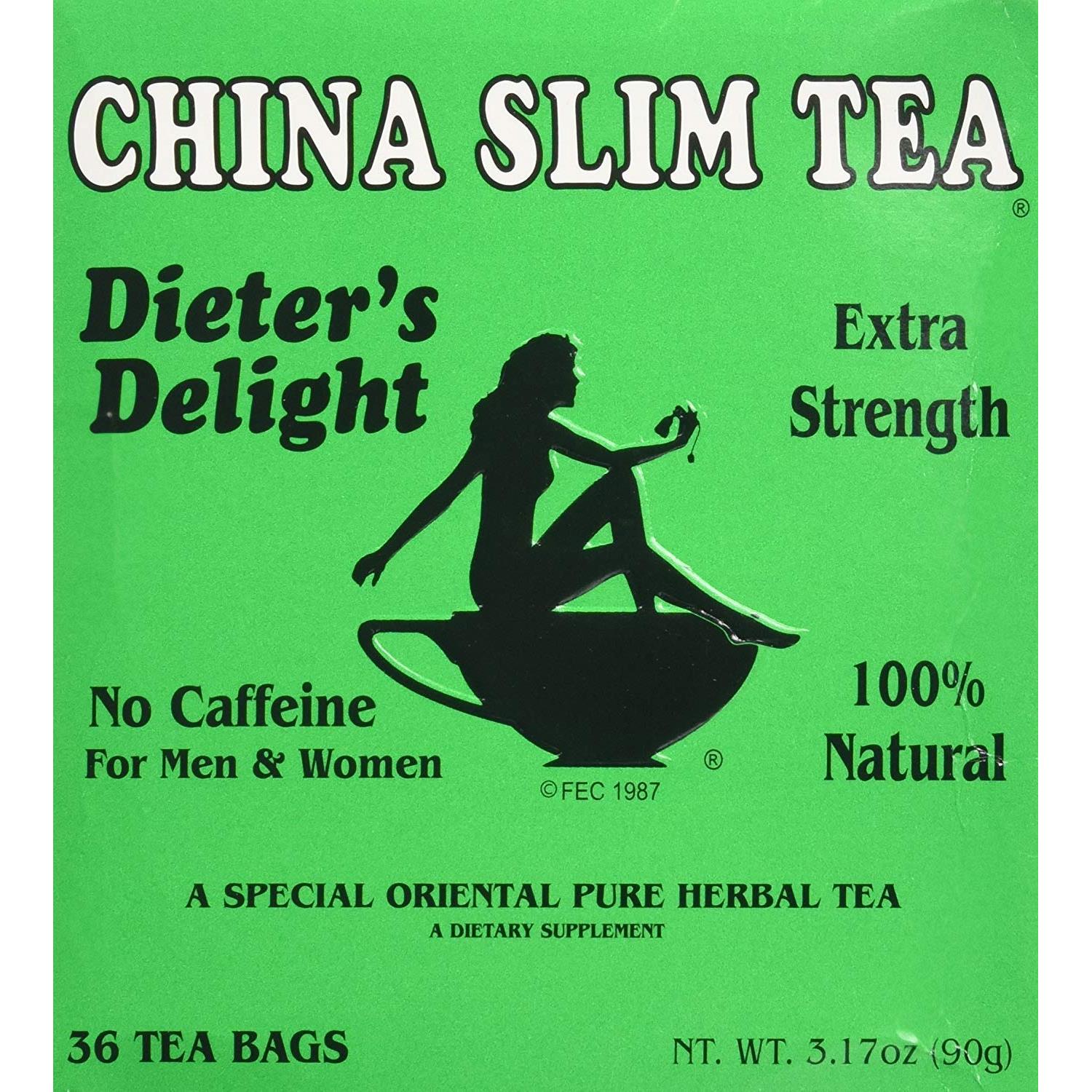 China Slim Tea Delight - 36 tea bags - Pack of 6