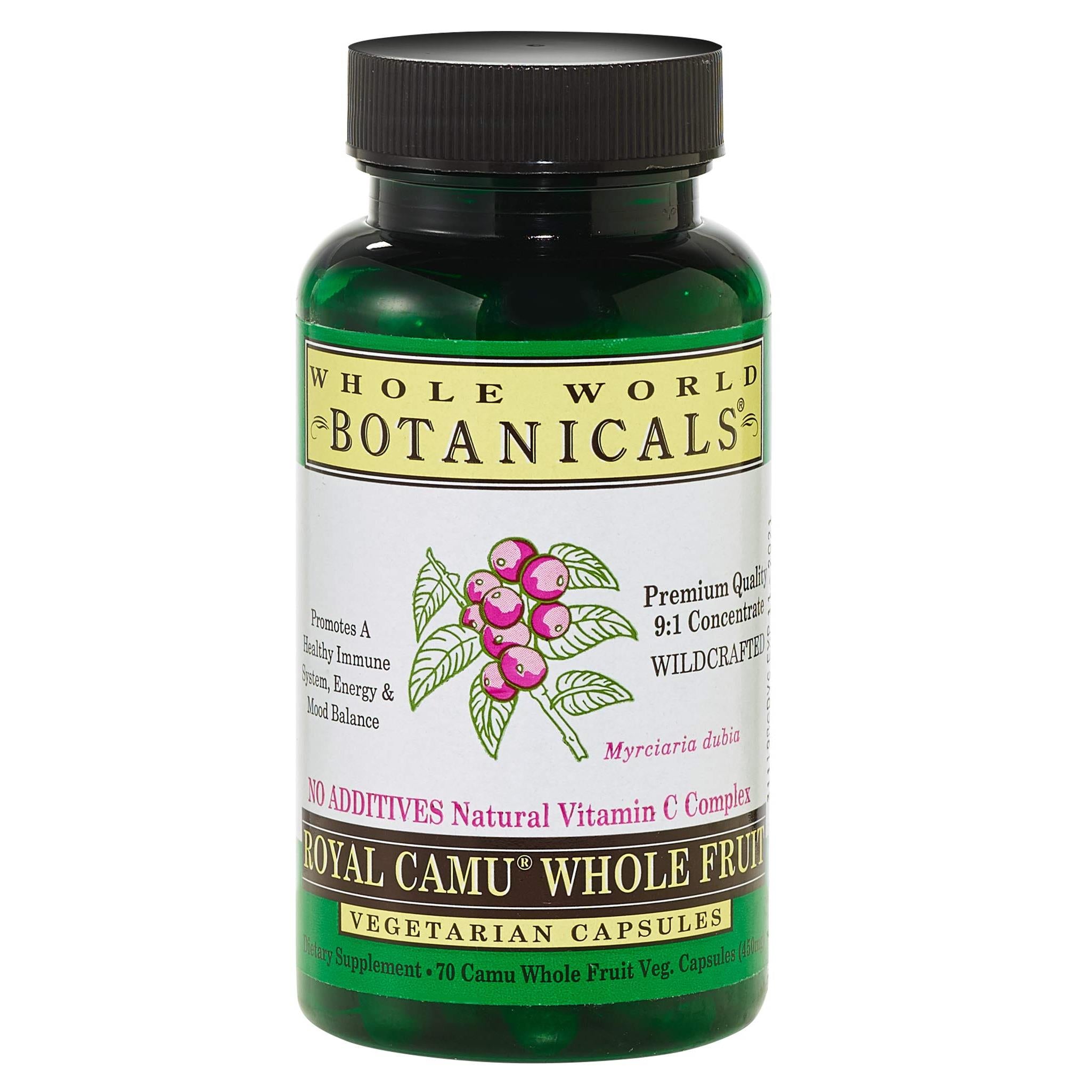 Whole World Botanicals - Royal Camu Dark, 70 Vegetarian Capsules