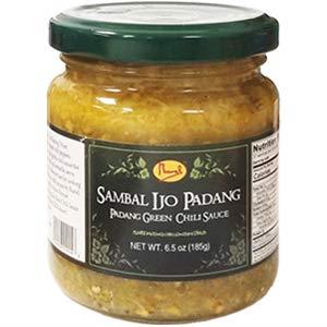 Runel Sambal Ijo Padang (Padang Green Chili Sauce) 6.5 oz (Pack of 6)