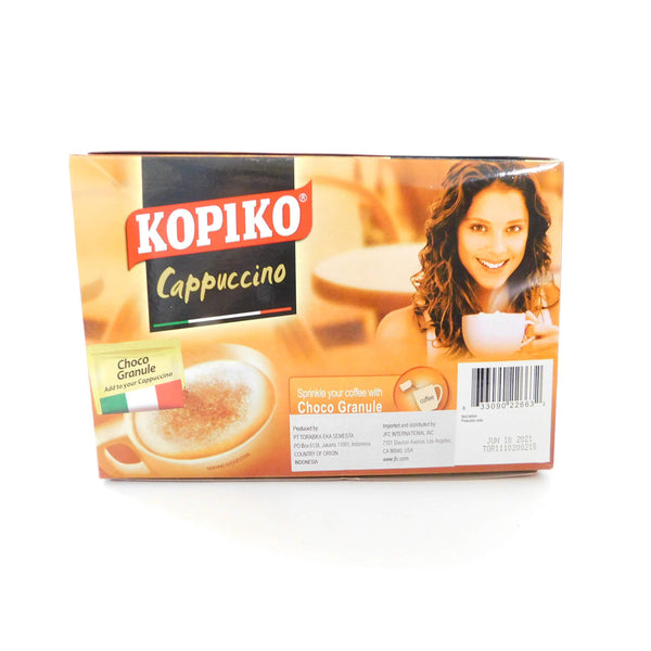 Kopiko Cappuccino Instant Coffee with Choco Granule (2 pack) eSaving Shop