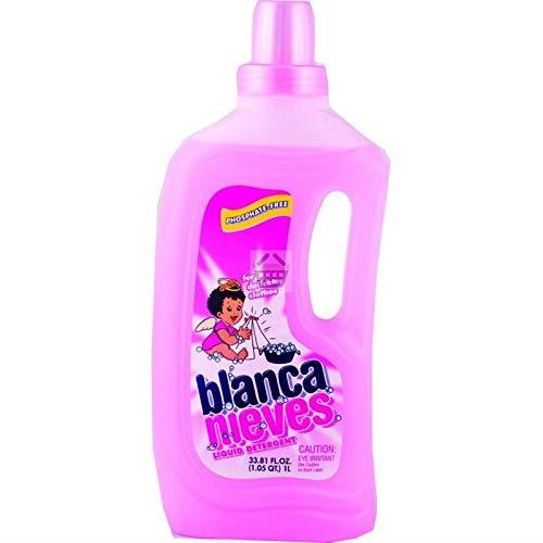 Blanca Nieves Liquid Laundry Detergent Biodegradable - 33.8 Oz. (Pack of 2)