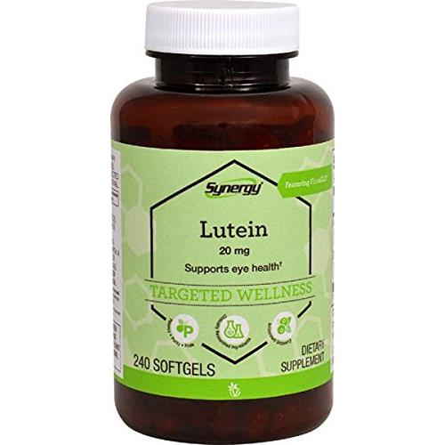 Vitacost Synergy Lutein 20 Milligram 240 Softgels