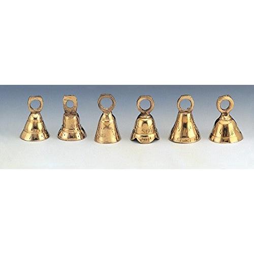 Assorted 1.5" Brass Bells-One Dozen