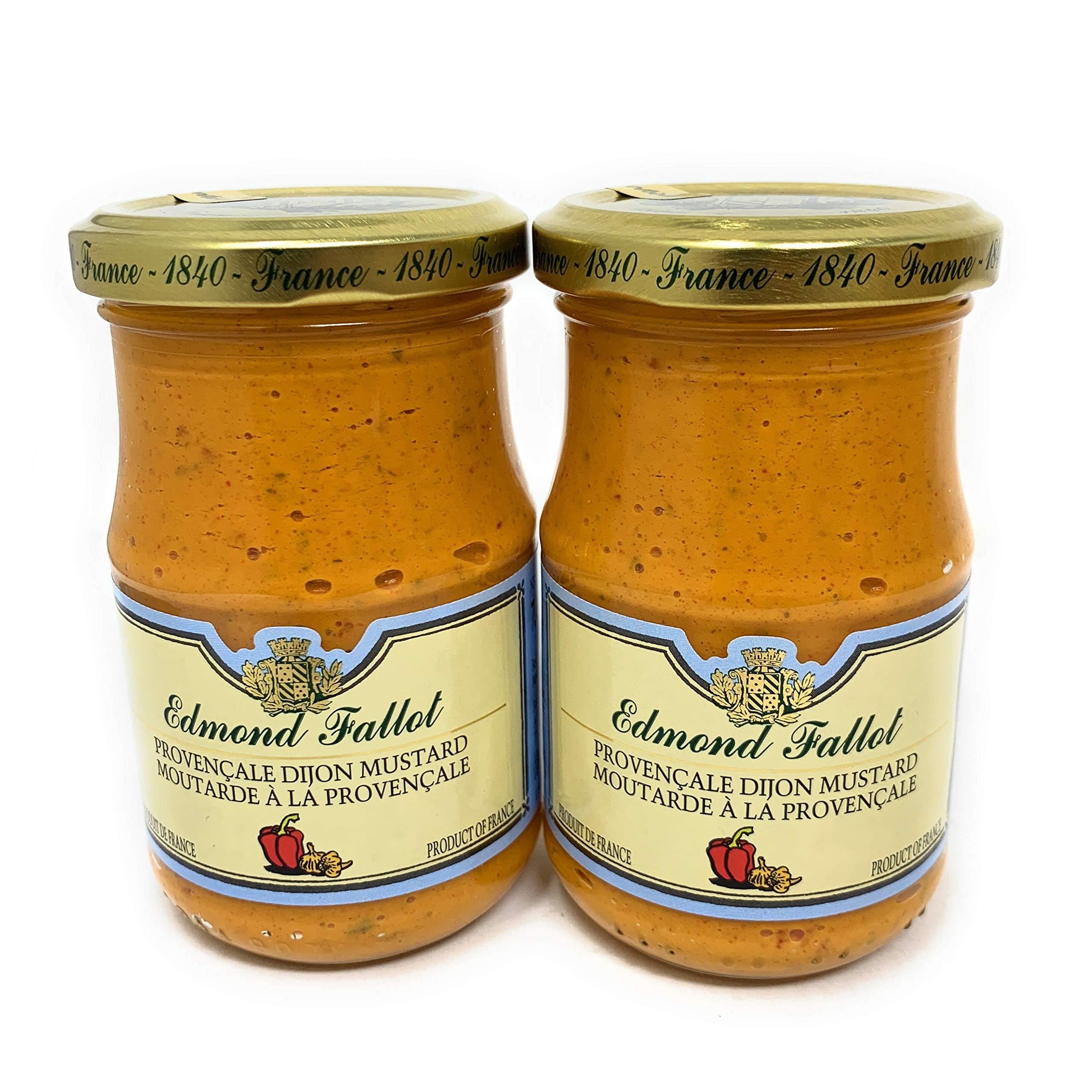 Edmond Fallot Mustards (Provencale Dijon Mustard, 2 Pack)