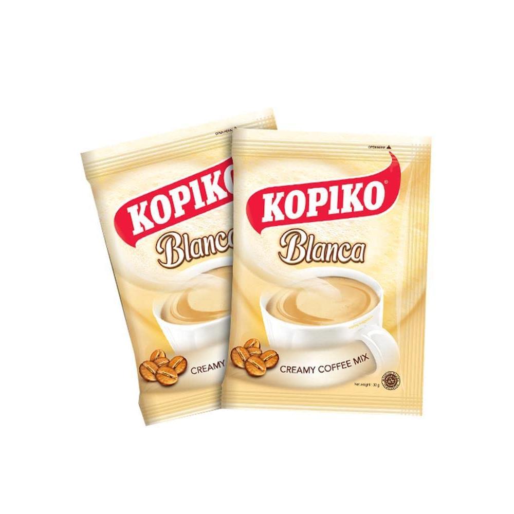 Kopiko Blanca 3 in 1 Creamy Coffee Mix (30 sachets x 30 grams), Pack of 3