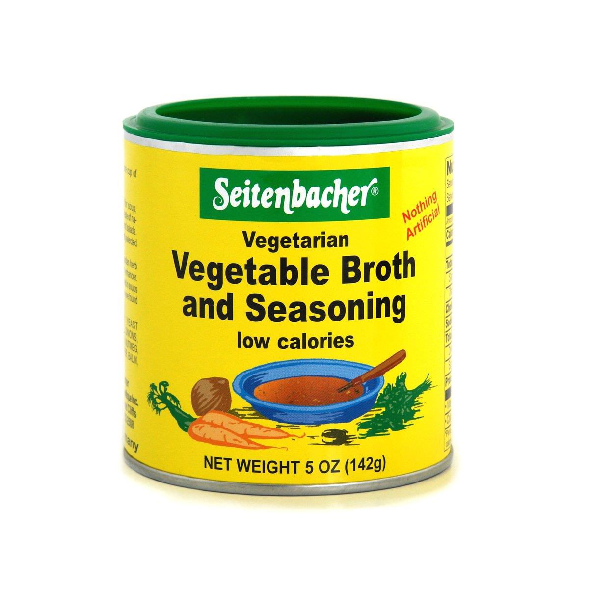 Seitenbacher Vegetable Broth and Seasoning - 5 oz. can (2-Pack)