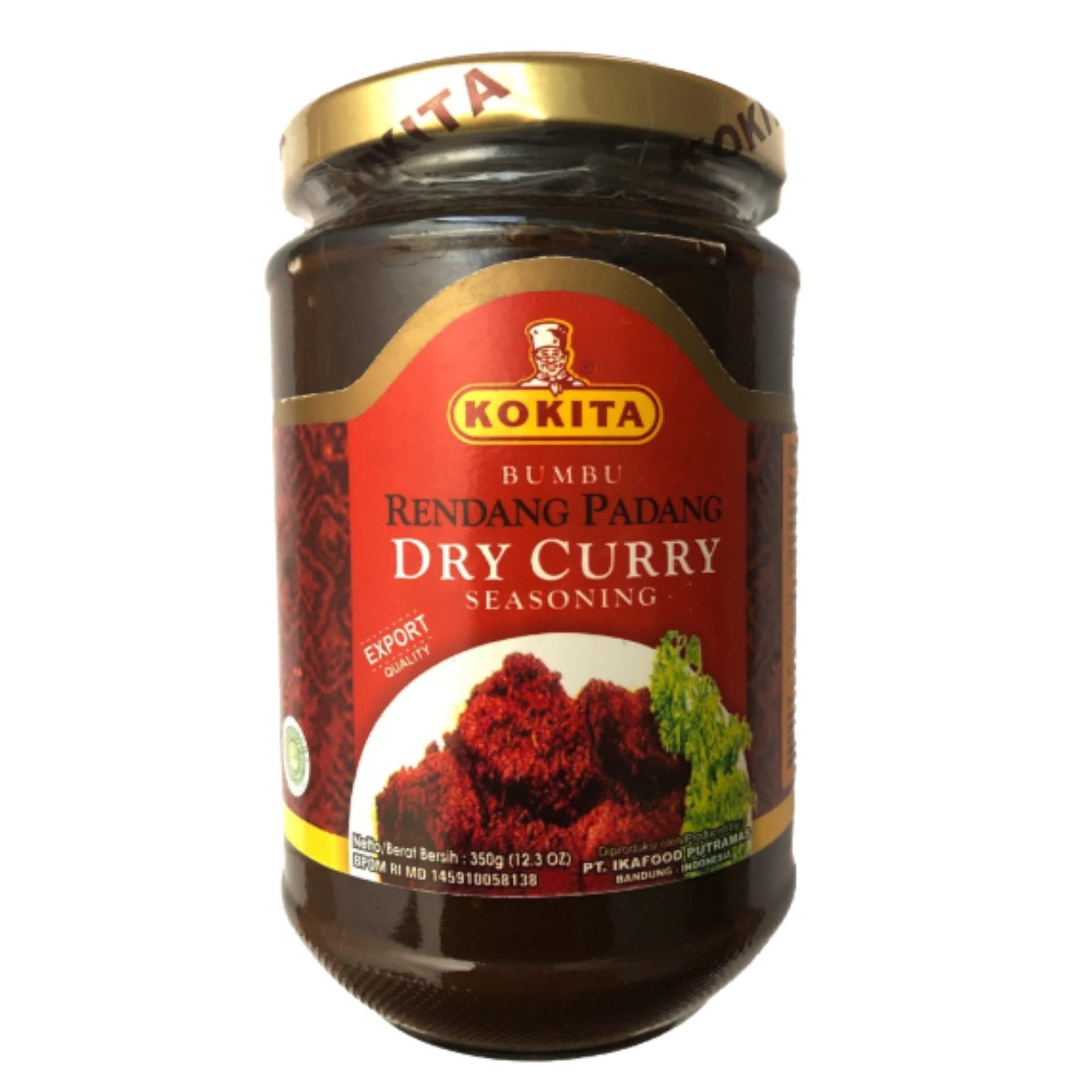 Kokita Rendang Padang Dry Curry, 12 Ounce