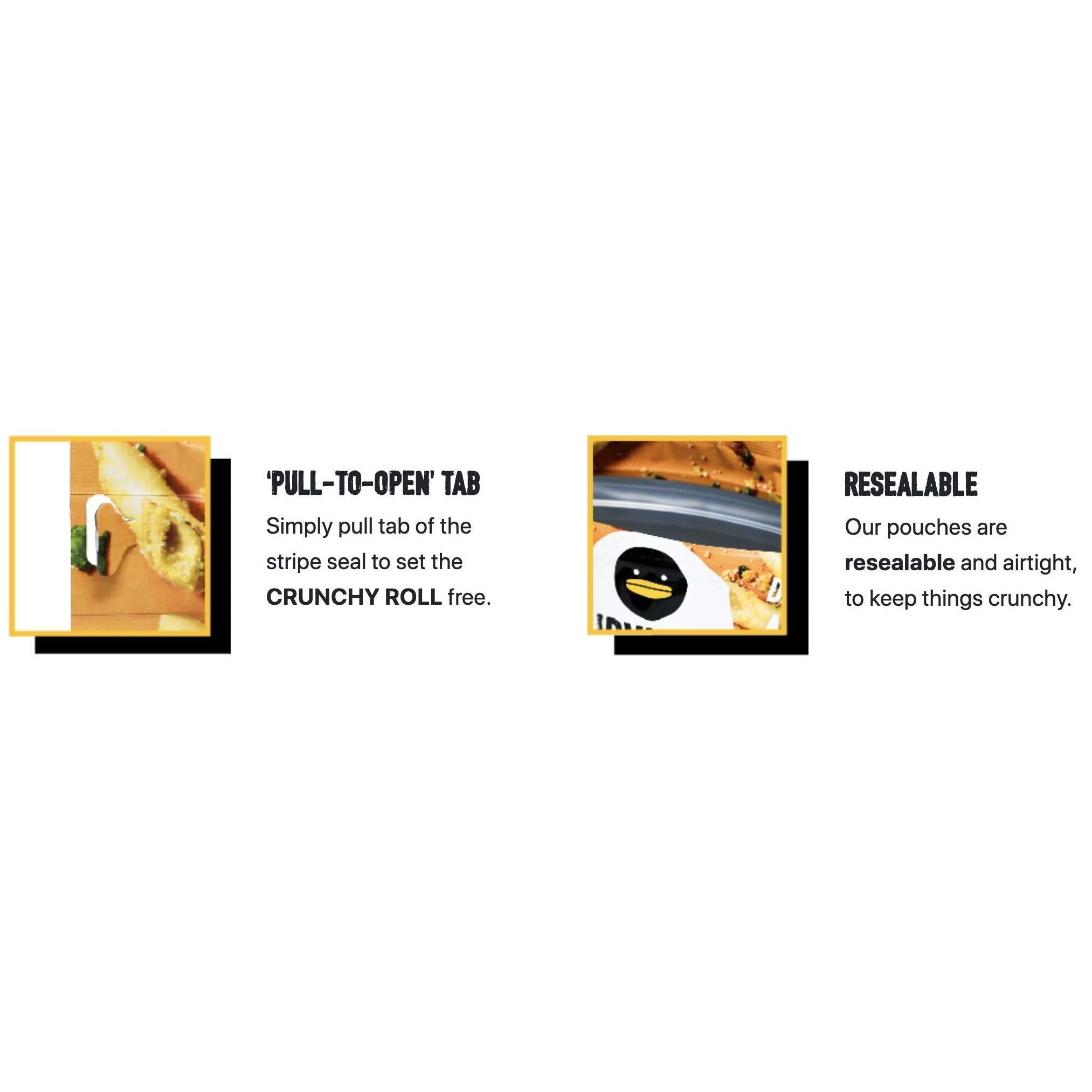 IRVINS The Salted Egg Crunchy Roll Addicted Snacks 120g [Singapore Imported]