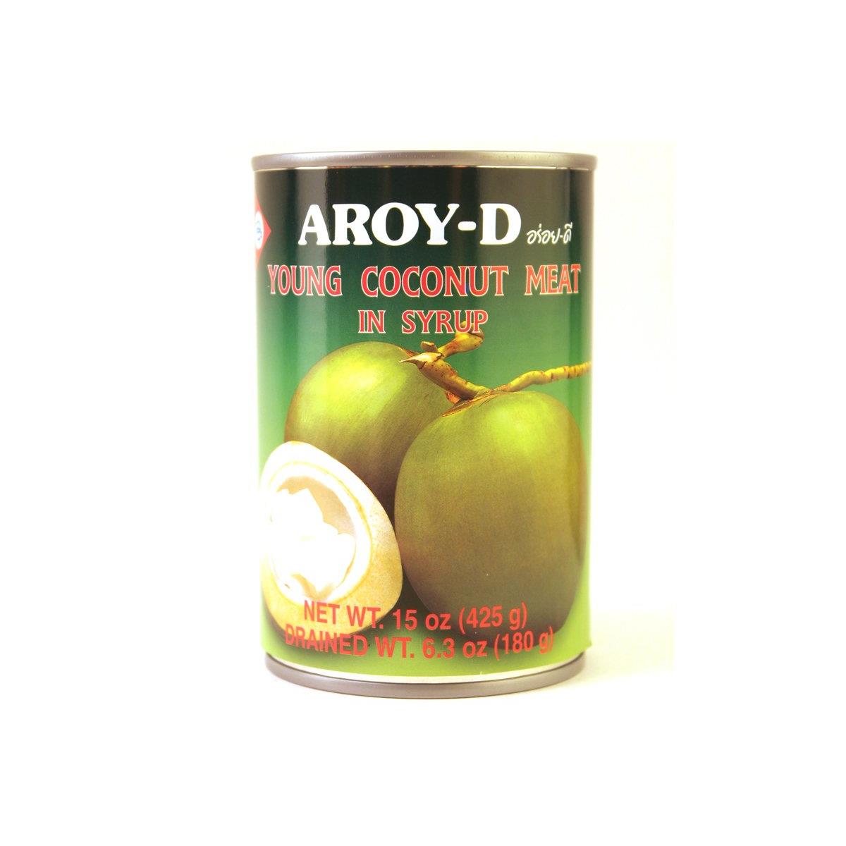 Young Coconut Meat in Syrup - 15oz (Pack of 3)