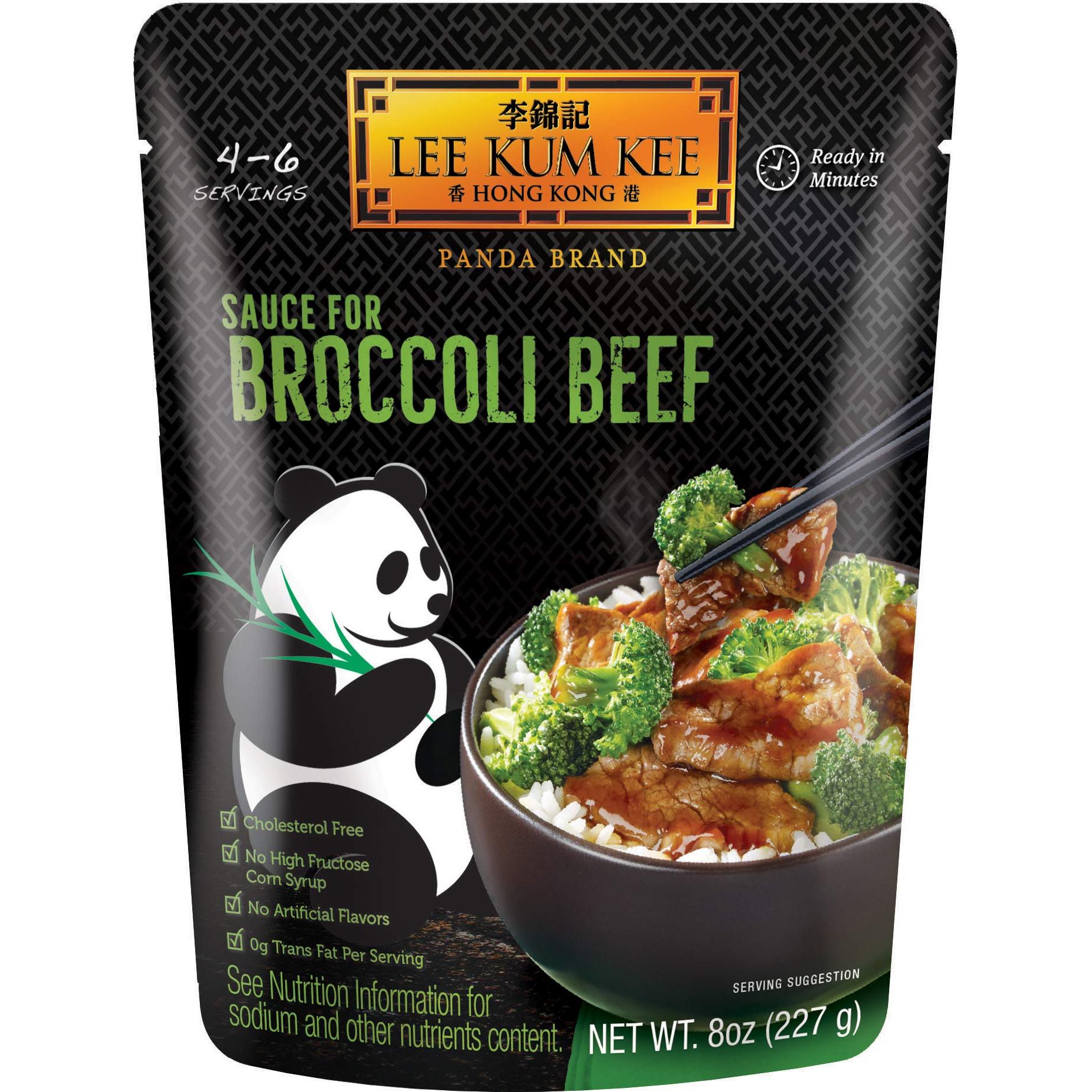 Lee Kum Kee Sauce for Broccoli Beef, 4-6 Servings 0g Trans Fat, No Artificial Flavors, No High Fructose Corn Syrup, Cholesterol Free, 8OZ (Pack of 6)