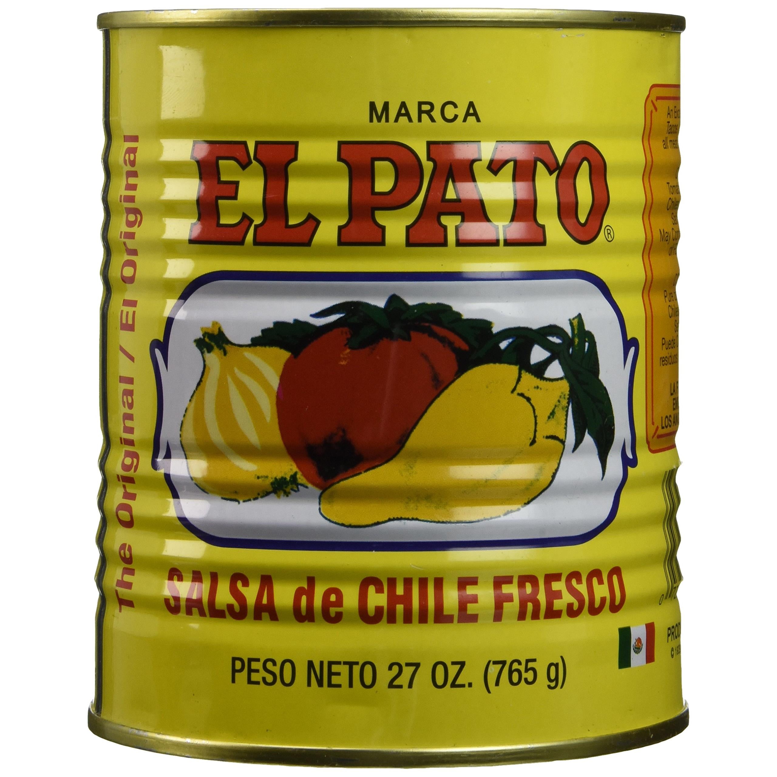 El Pato Hot Tomato Sauce, 27 oz