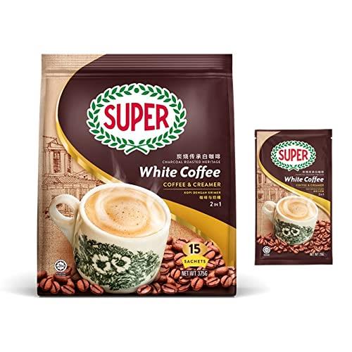 SUPER Charcoal Roasted White Coffee 2in1 Coffee & Creamer