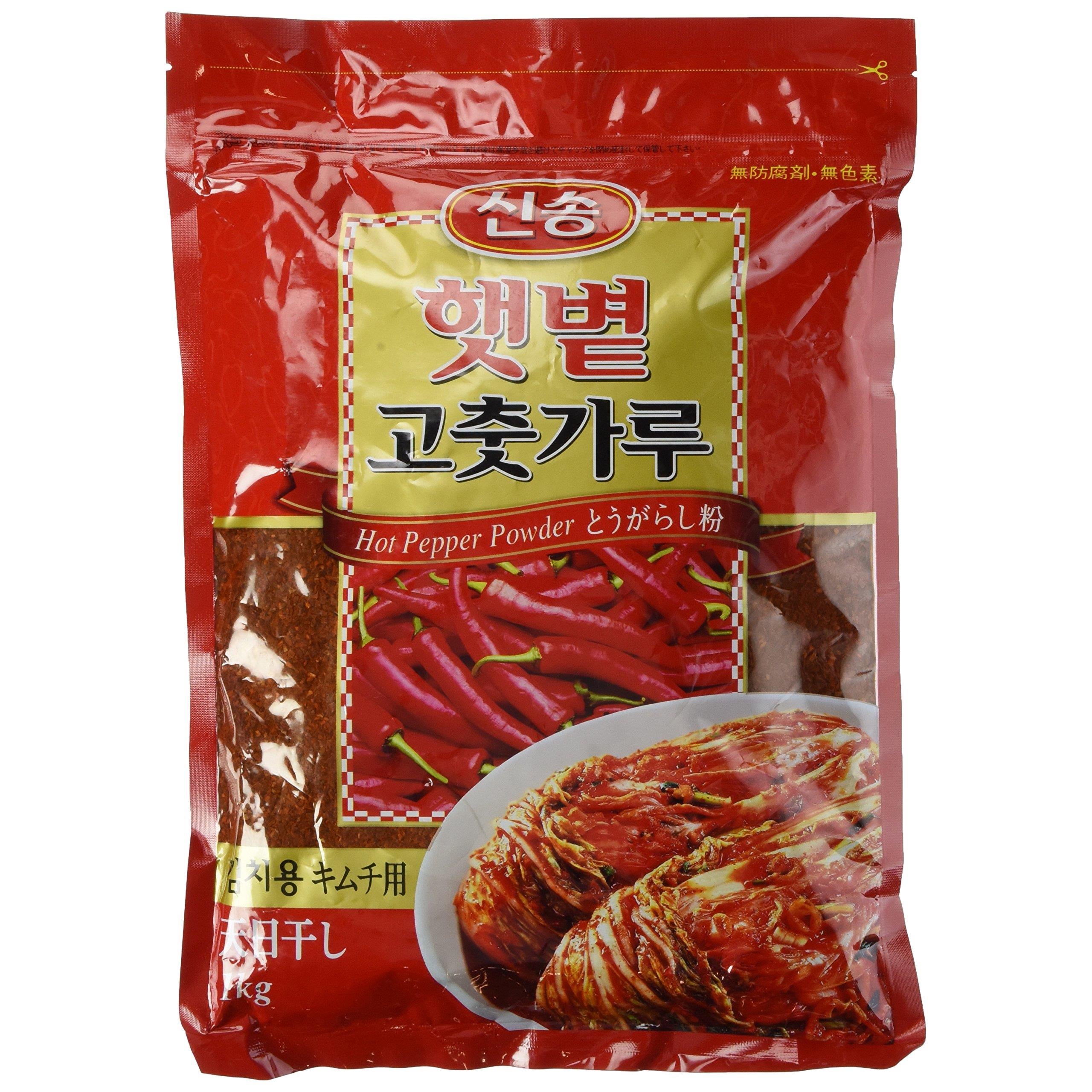 (2.2 Lb)-Korean Red Chili Flakes, Gochugaru, Hot Pepper Powder by Singsong by Sinsong
