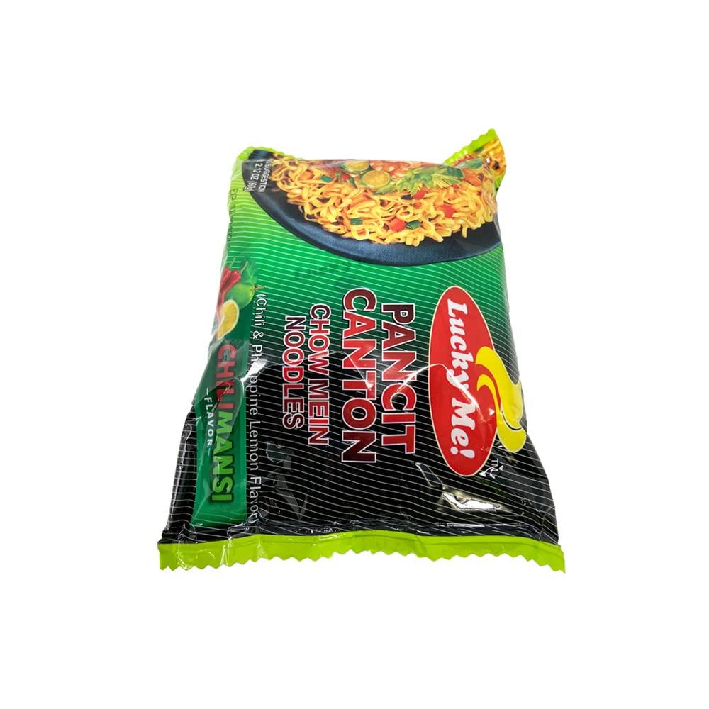 Instant Pancit Canton Chili-mansi (Instant Chow Mein Chil & Citrus Flavor) - 2.29oz [Pack of 6]