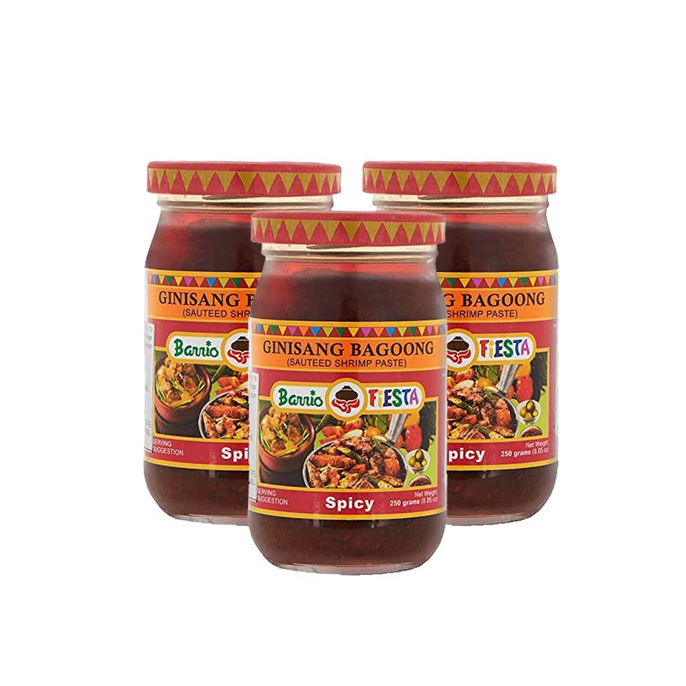 Barrio Fiesta Ginisang Bagoong Spicy 8.8oz (Pack of 3)