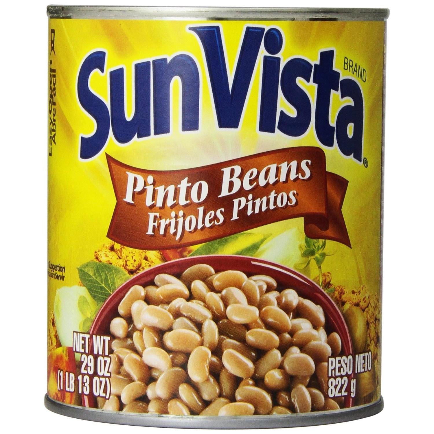 Sun Vista Pinto Beans, 29 Oz (Pack of 3)