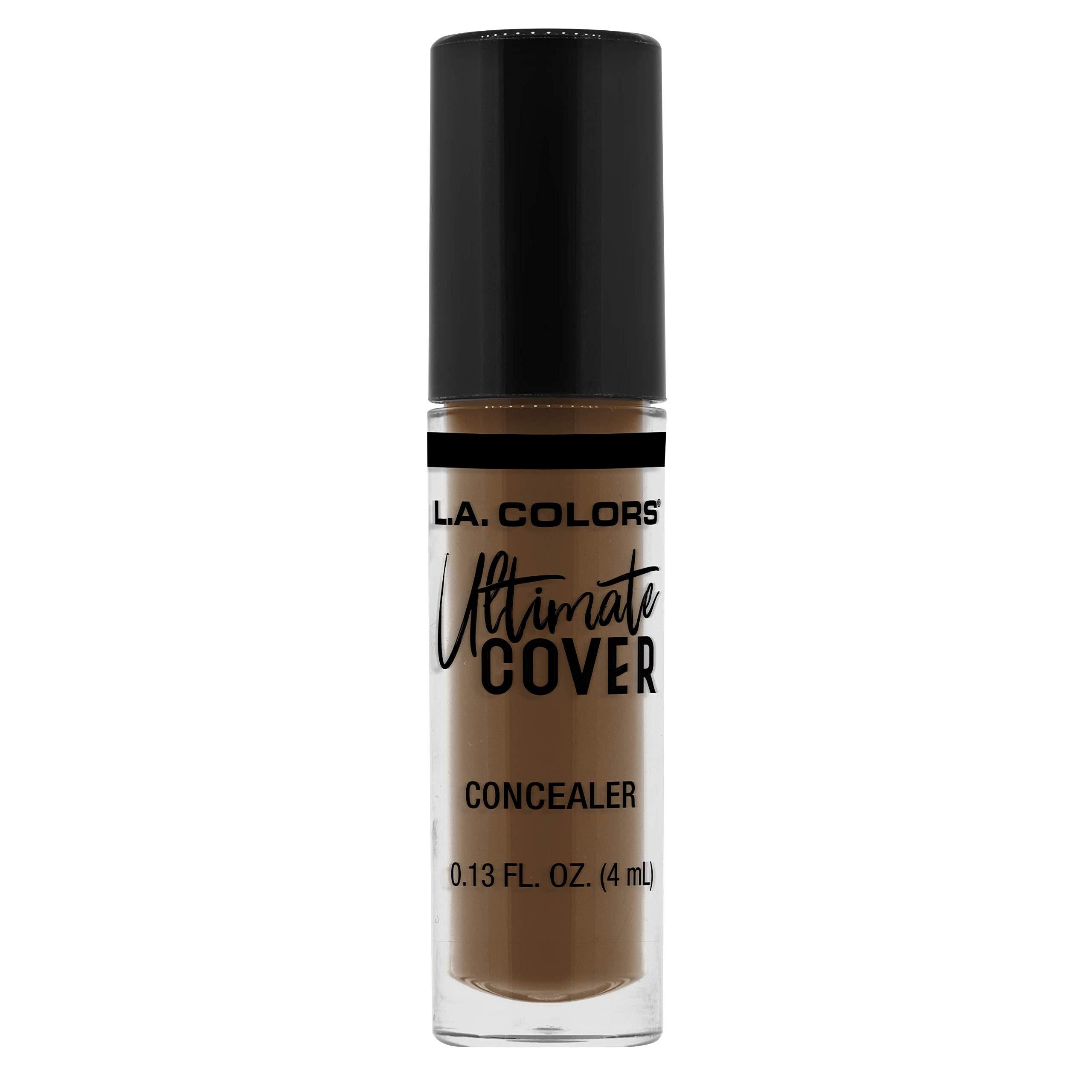 L.A. COLORS Ultimate Cover Concealer- Mocha, 0.13 Fl Oz