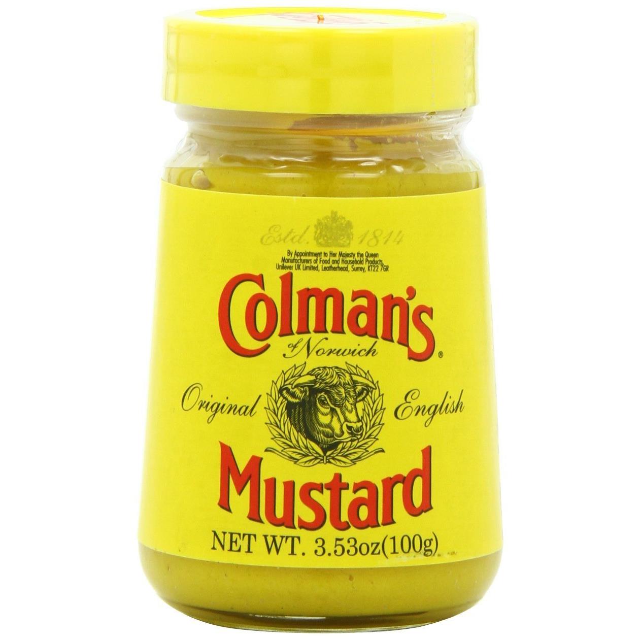 Colman's Prepared Mustard Jar 3.5oz