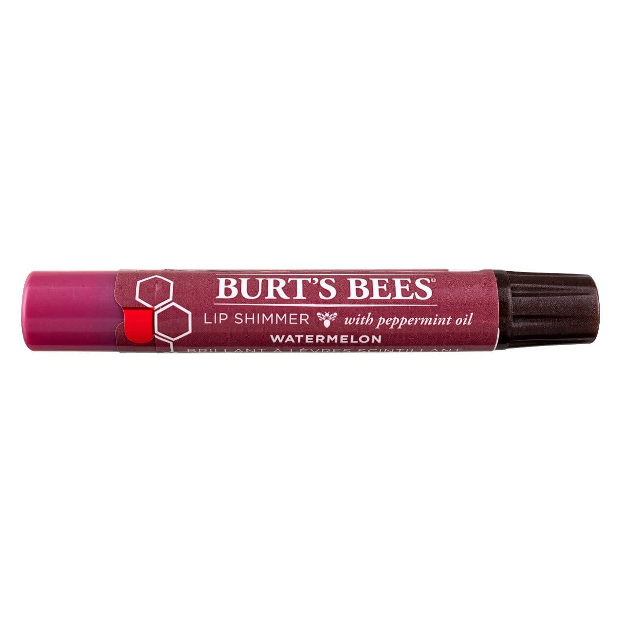 Burts Lip Shim Wmeln Size .9 Oz Burt'S Bees Watermelon Lip Shimmer