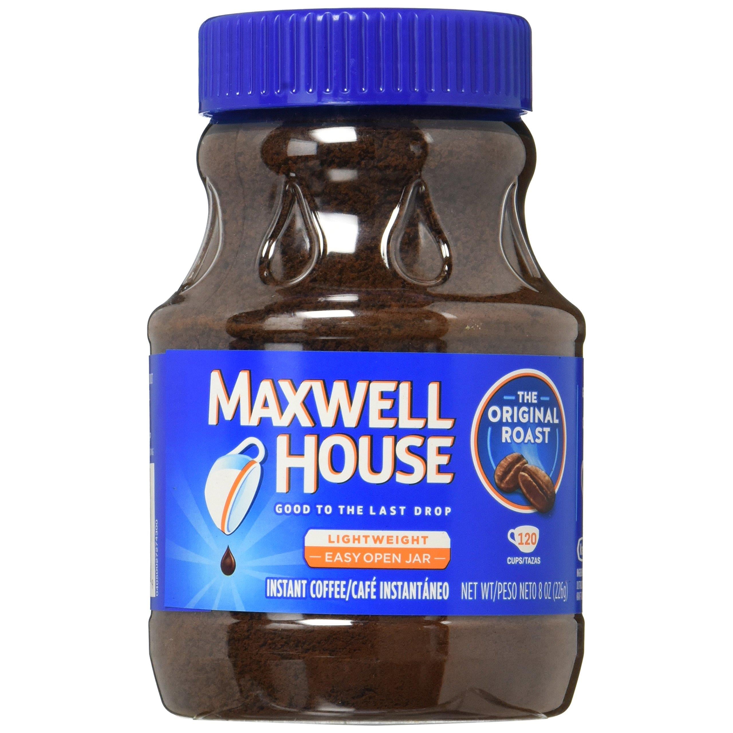 Maxwell House Original Roast Coffee Blend (8oz Canister, Pack of 3)