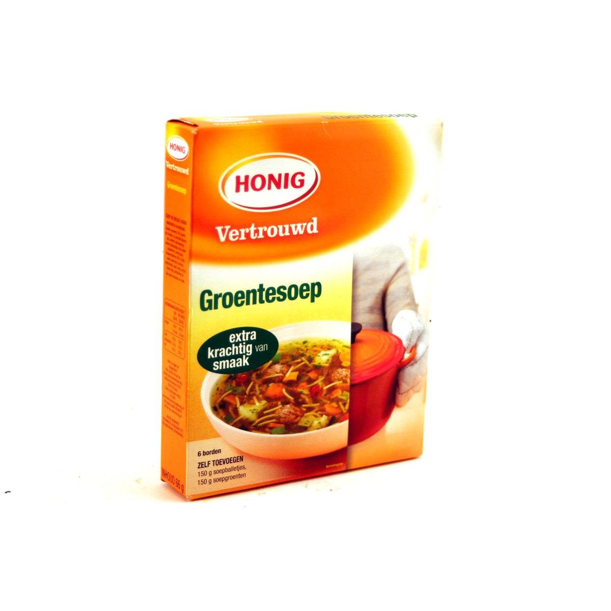 Honig Groentesoep (Dried Mix to Make Vegetable Soup) 6 Count