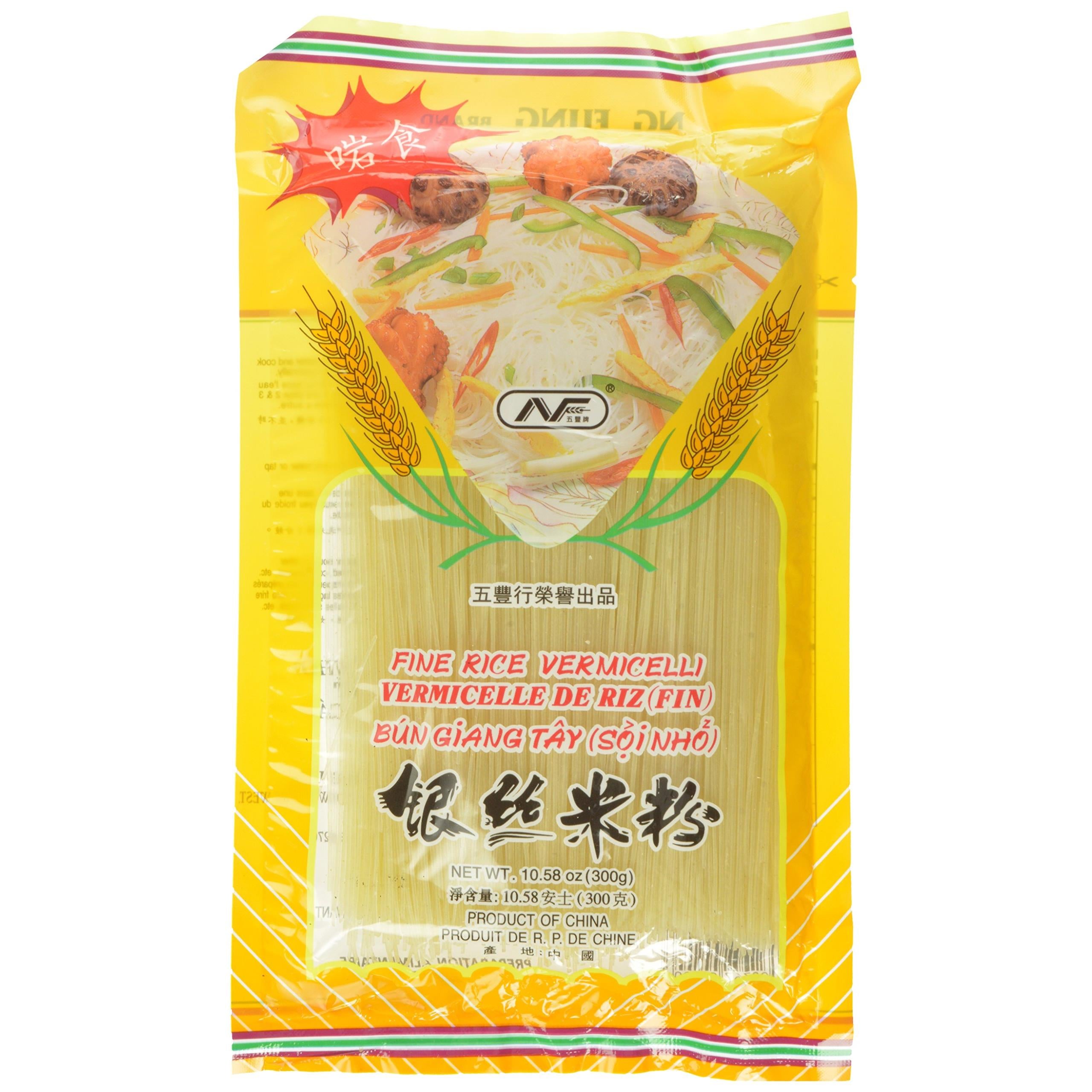 NG Fung Jiangxi Rice Stick Instant Vermicelli, 10.5-Ounce (Pack of 6)