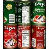 Sardines in Tomato Sauce with Chili Added (Spicy) - 5.5oz [Pack of 6] by Ligo