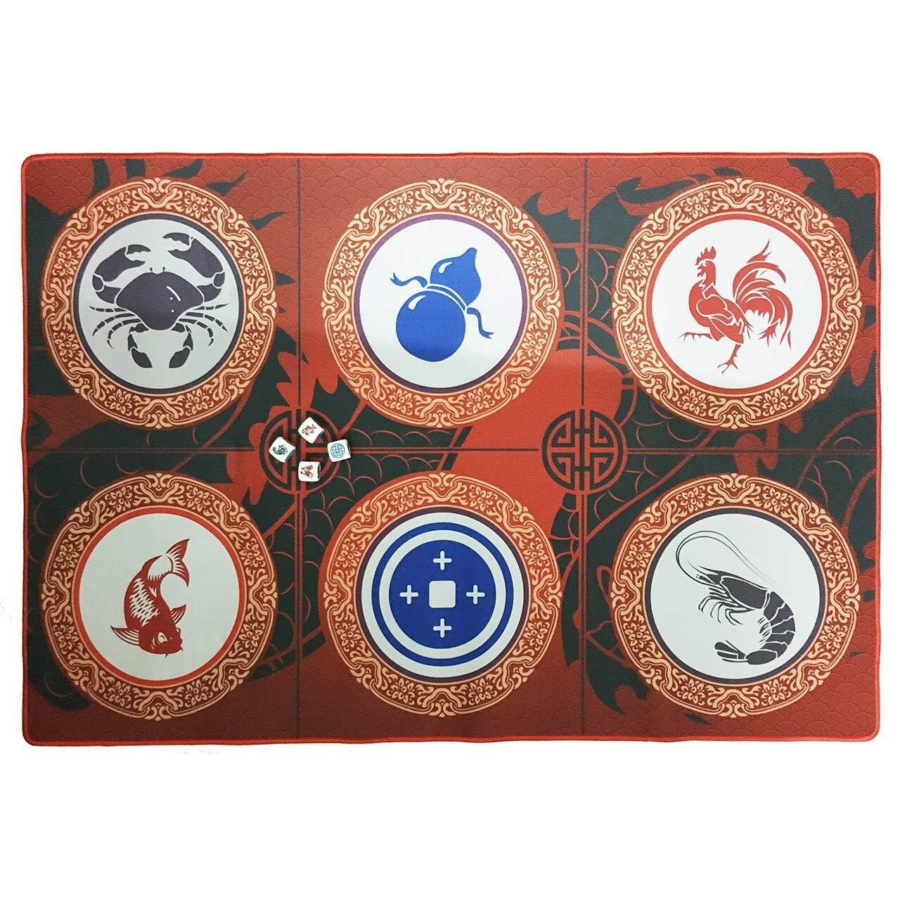Fish Prawn Crab Dice Game - Asian Lucky Game - Adult Dice Game - Lunar New Year Game-BAU Cua Ca Cop - Chinese New Year Dice Game -