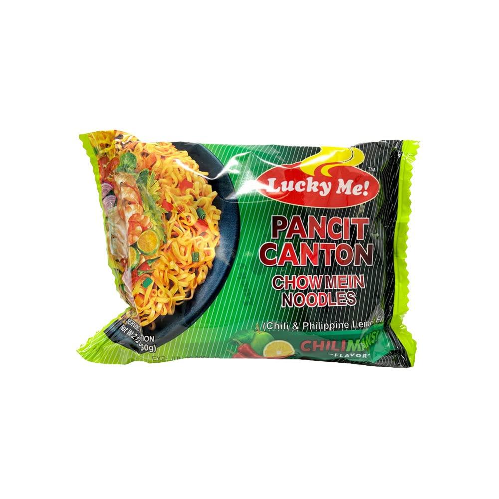 Instant Pancit Canton Chili-mansi (Instant Chow Mein Chil & Citrus Flavor) - 2.29oz [Pack of 6]