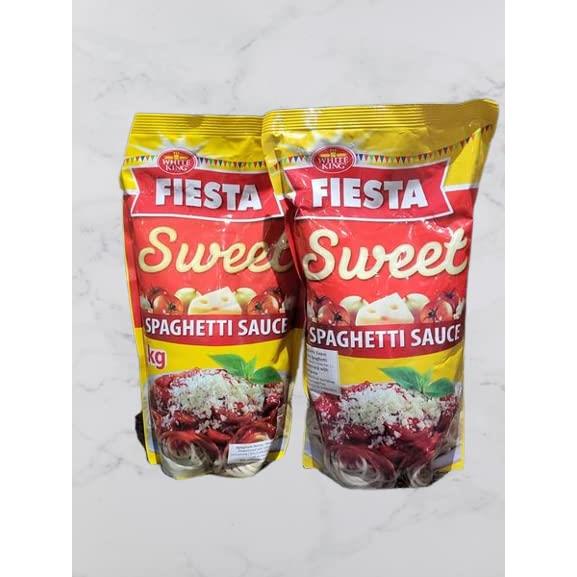 White King Fiesta Spaghetti Sweet Sauce 1kg (Pack of 2)
