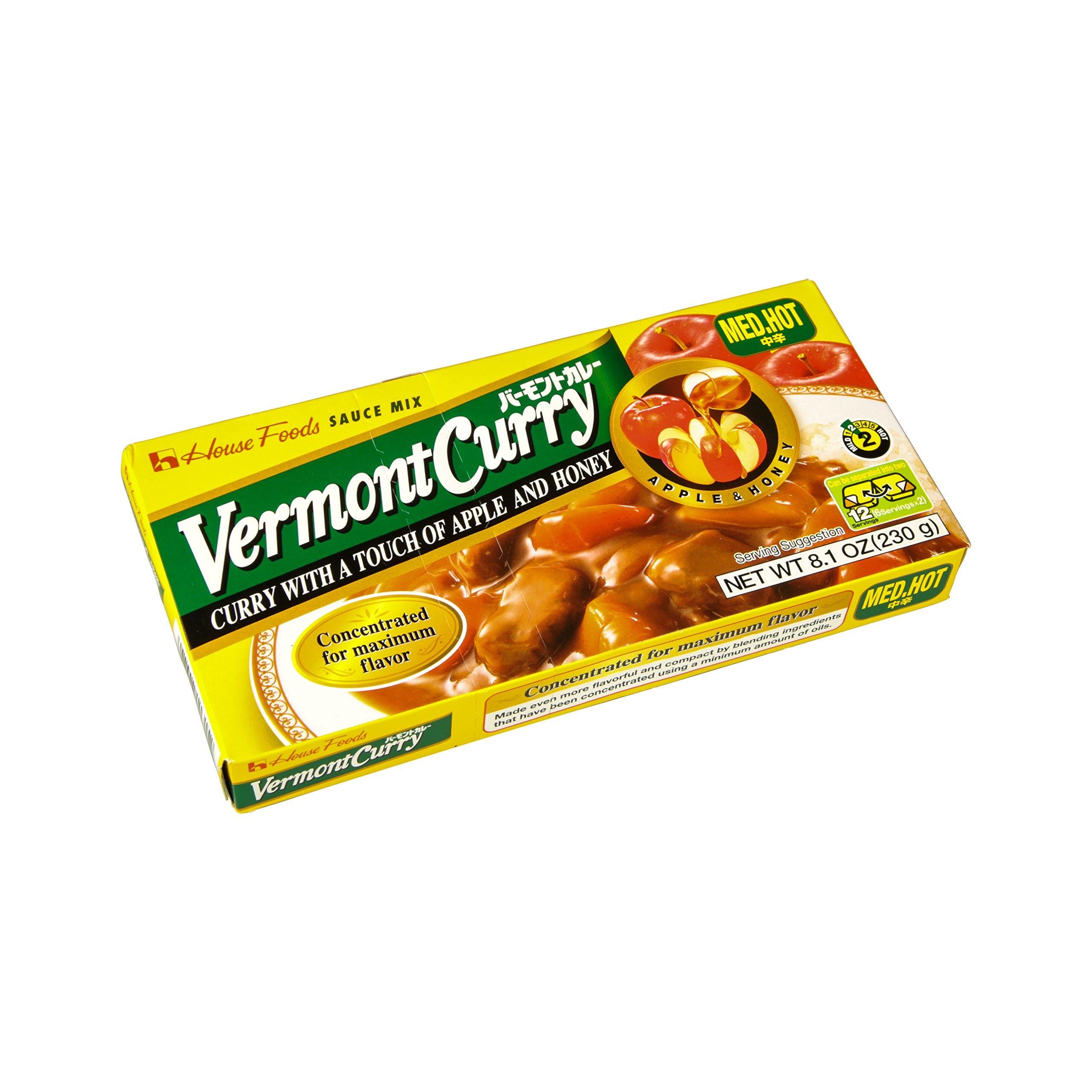 Vermont Curry Medium Hot 8.11 Oz (230g)