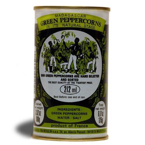 Madagascar Green Peppercorns in brine 3.52 oz,100g