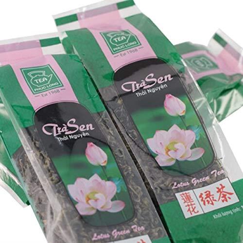 200gram/ 2 Pack - Thai Nguyen Lotus Tea Phuc Long- Tra Sen thai nguyen