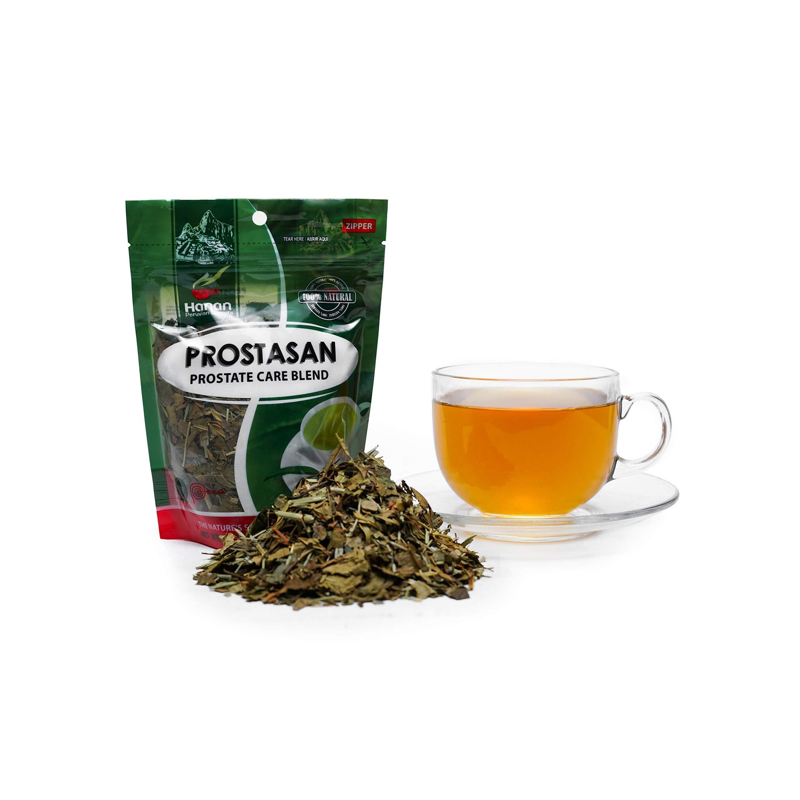 Hanan Peruvian Secrets Prostasan Herbal Tea | 100% Natural Prostate Care Blend | 1.76oz / 50g | Naturally Aids in Cleansing the Prostate and Urinary Tract