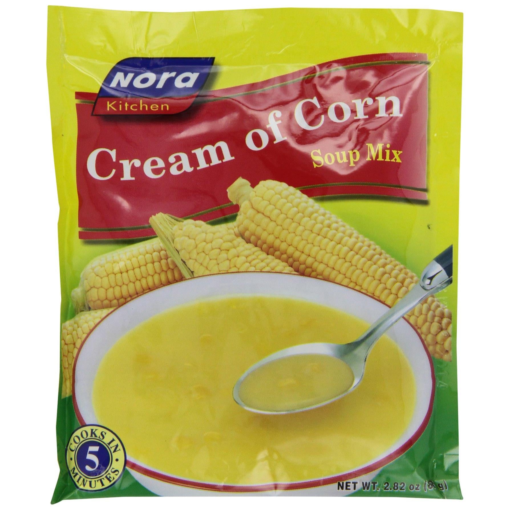 Nora Cream of Corn Soup Mix, 2.82-Ounce (Pack of 6)