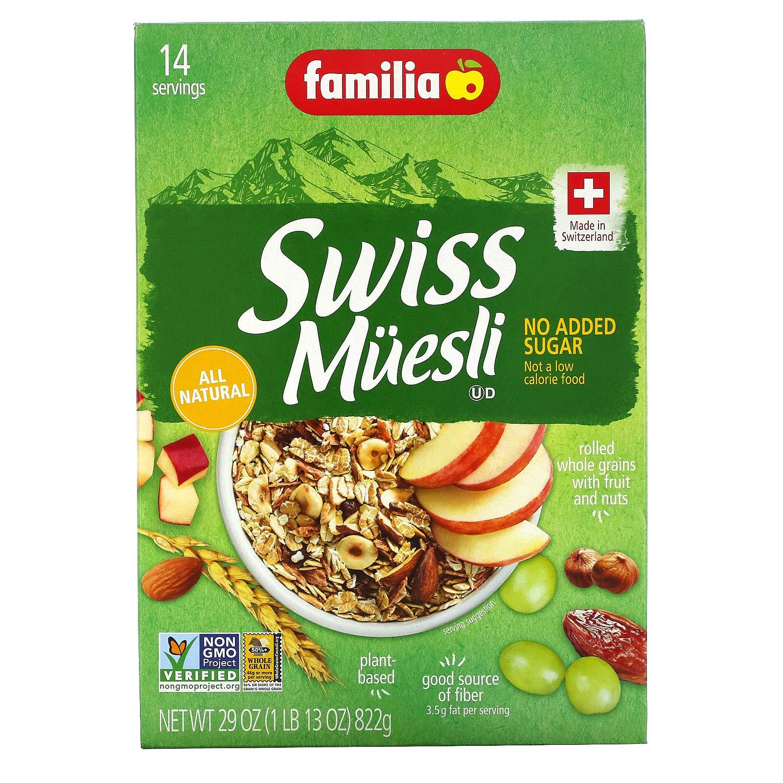 Familia Swiss Muesli, No Added Sugar, 29 oz (822 g)