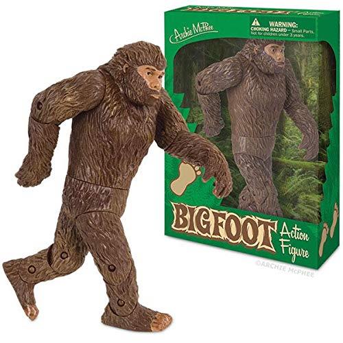 Bigfoot Gag Gift Duo - Bigfoot Action Figure and Emergency Bigfoot Electronic Noisemaker - Perfect for The Bigfoot Lover in Your Life!
