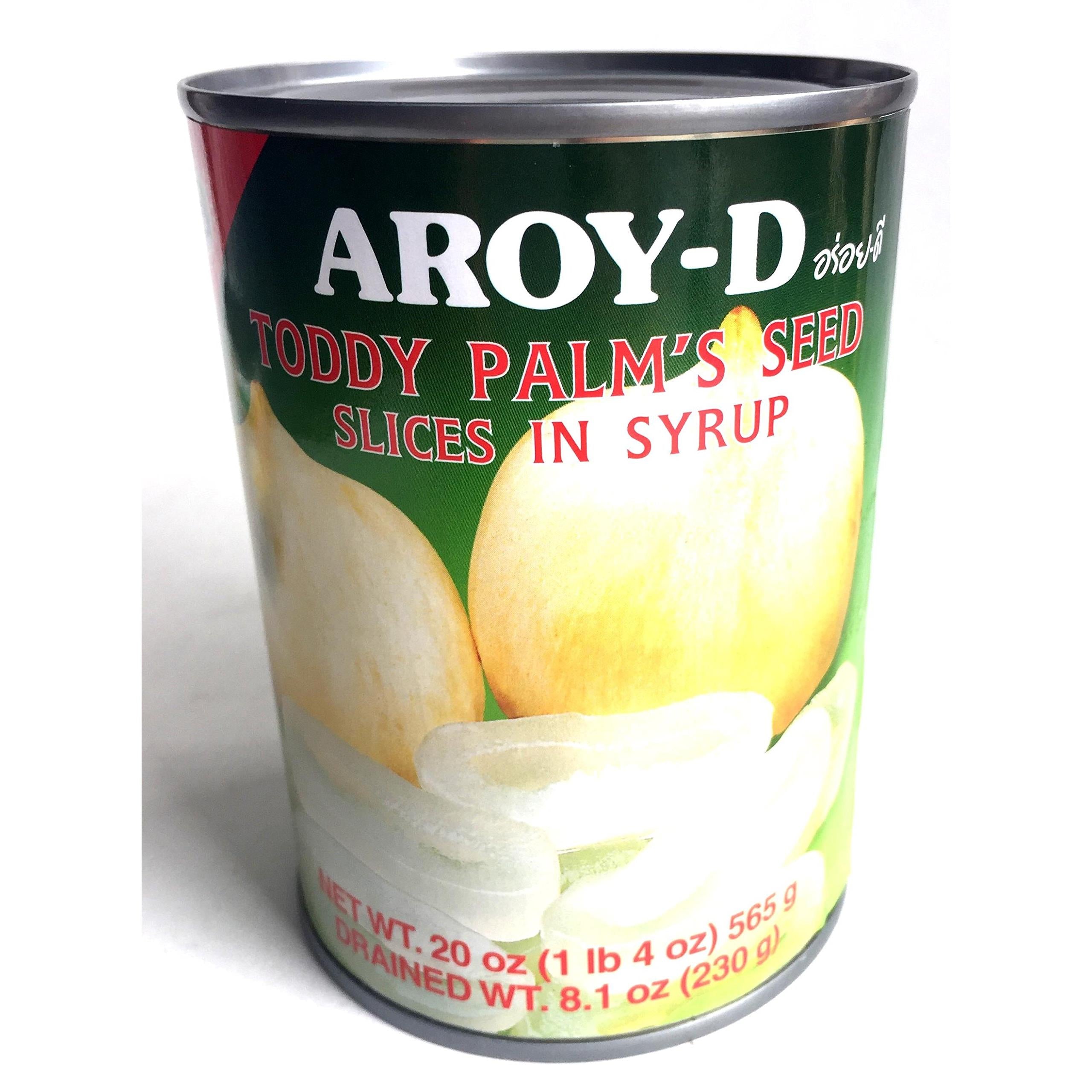 Fruits in Syrup (Sliced Toddy Palm Seed) 20oz (Pack of 6)