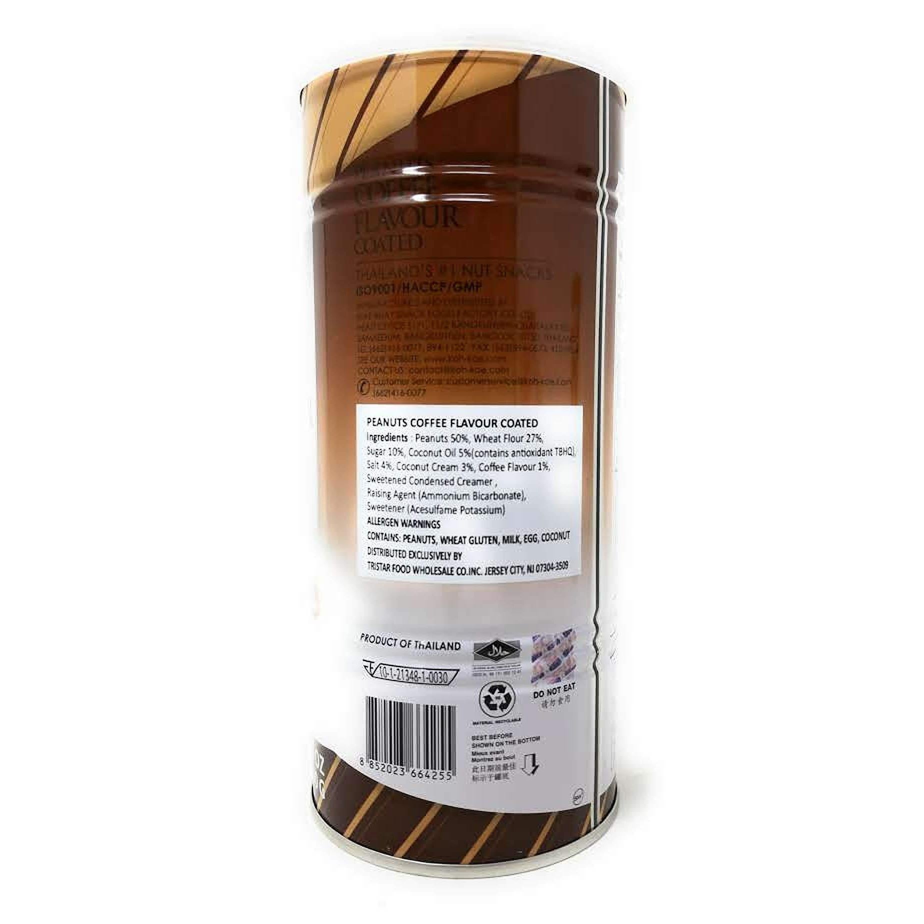 Koh-Kae Peanuts Coffee Flavoured Coated 8.11oz (230g), 2 Pack