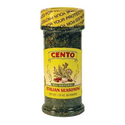 Cento - All Natural Italian Seasoning, (2)- 1.75 oz. Btls.