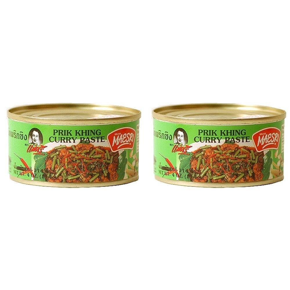 Maesri Prik Khing Curry Paste (Pack of 4)