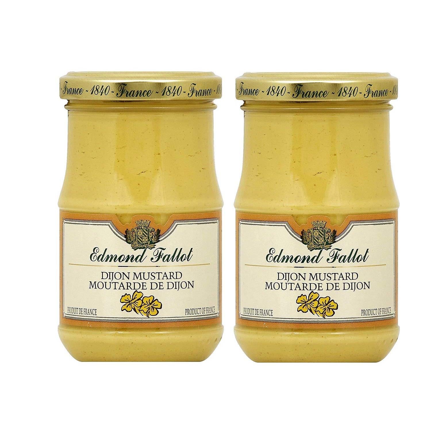 Edmond Fallot French Dijon Mustard 210g, 2 Pack