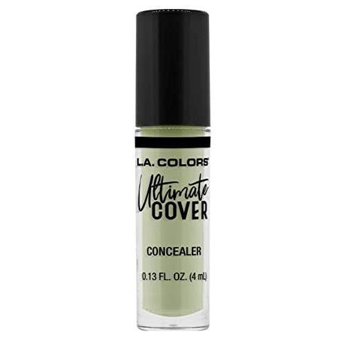 L.A. COLORS Ultimate Cover Concealer- Sheer Green Corrector, 0.13 Fl Oz