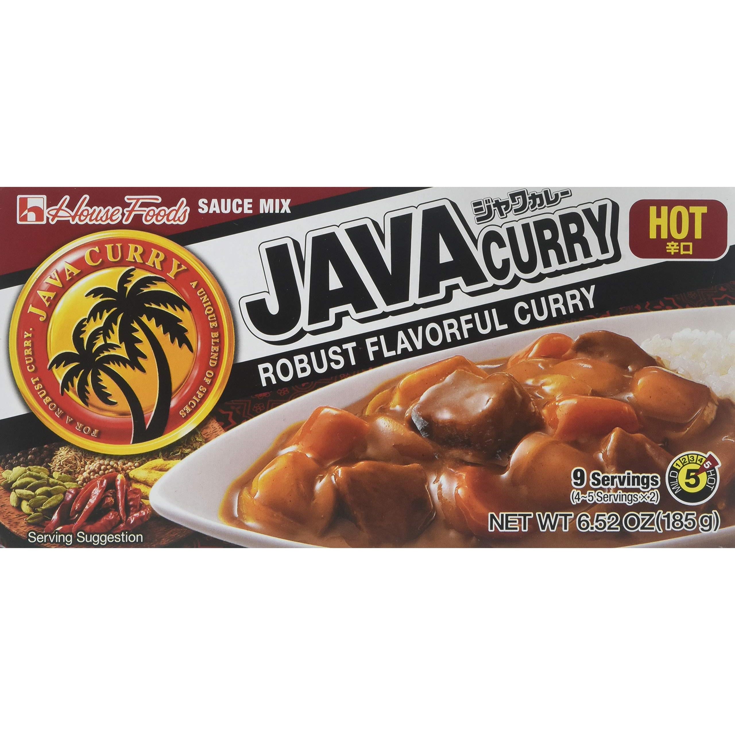 Java Curry Hot 7.8 oz