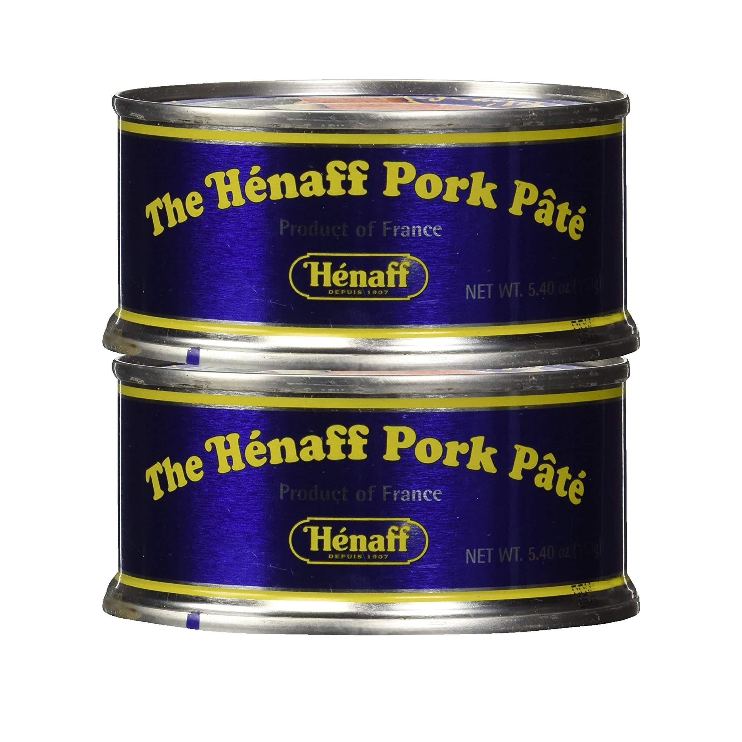 Henaff French Imported Pork Pate (2 Pack, Total of 10.8oz)