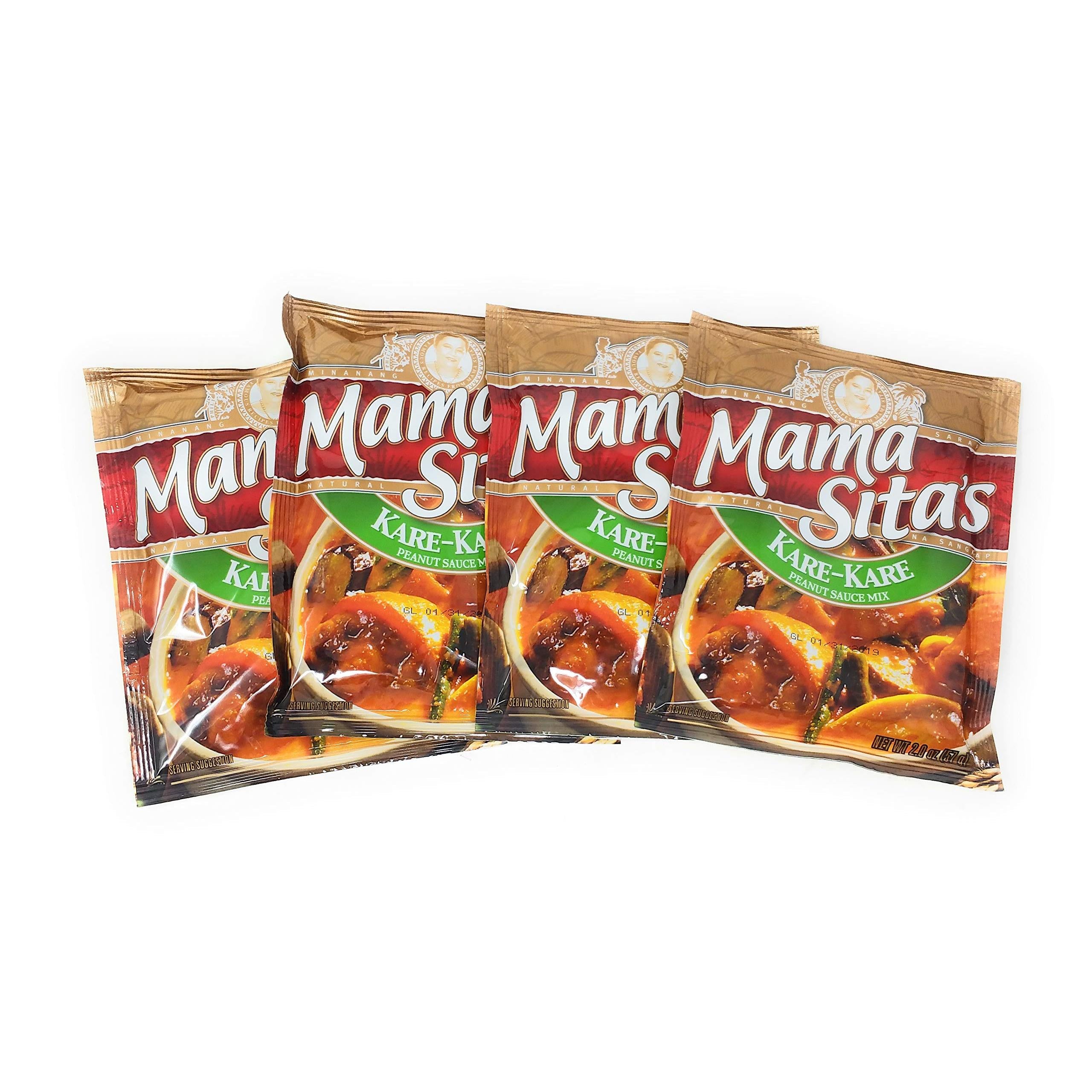 Mama Sita's Kare-Kare Peanut Sauce Mix (2.0oz, 57g) 4 Pack