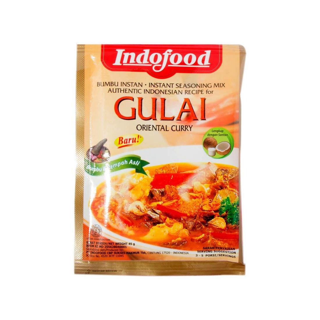 Indofood Gulai Baru Oriental Curry, 45 Gram (3 Packs)
