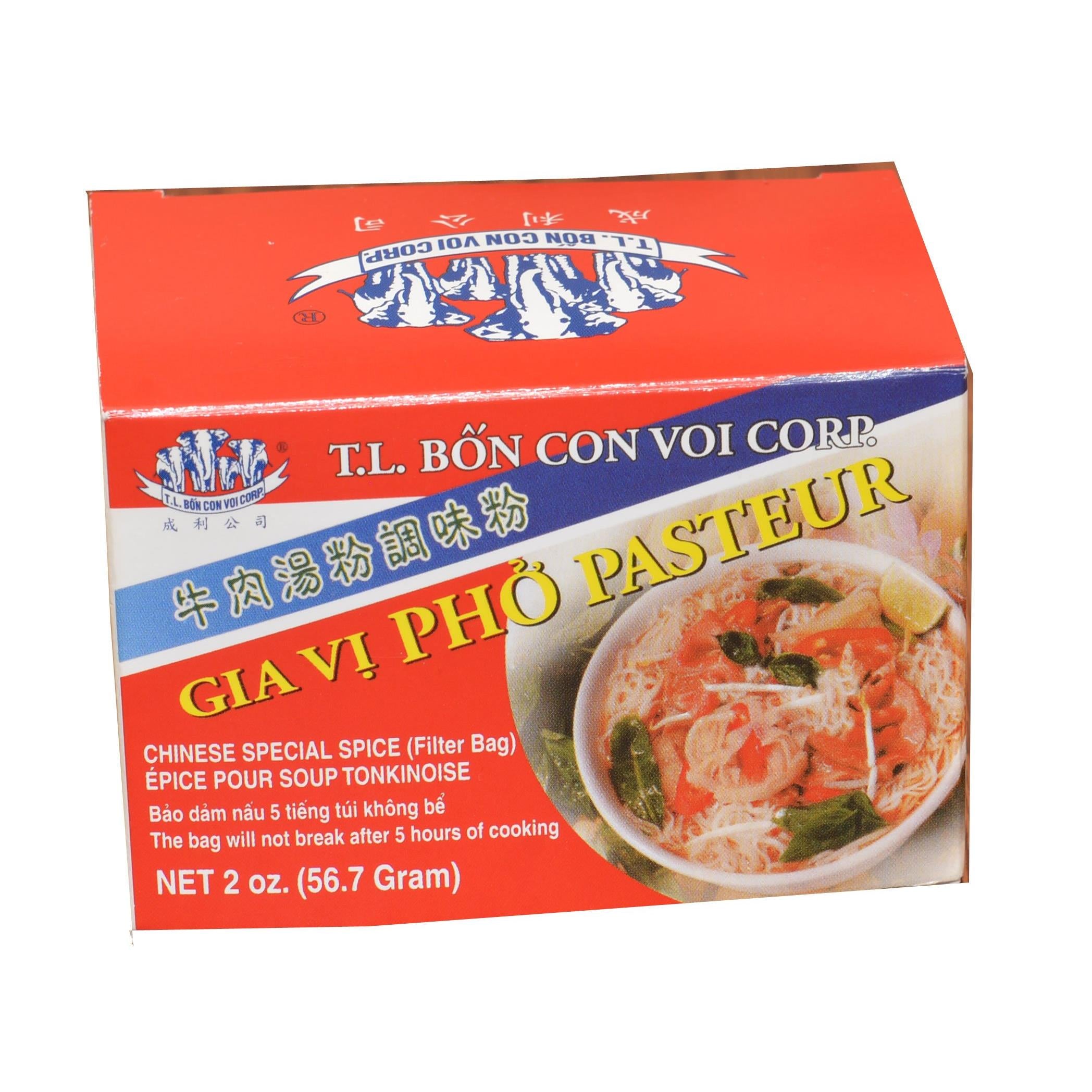 Chinese Special Spice(filter Bag): Gia Vi Pho Pasteur, 2 Oz (Pack of 1)