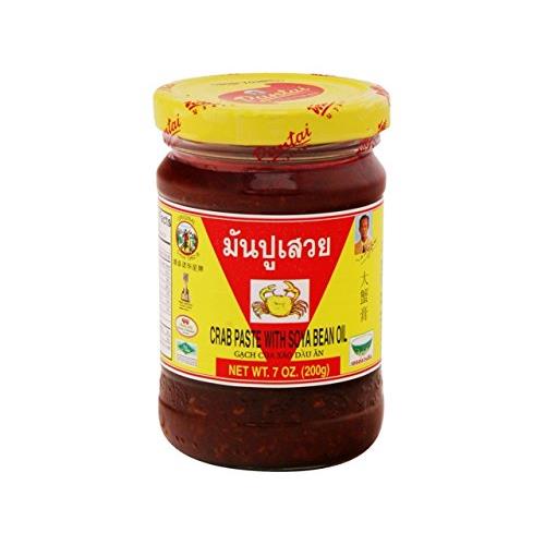 Crab Paste with Soya Bean Oil ( 7oz x 2 jars)