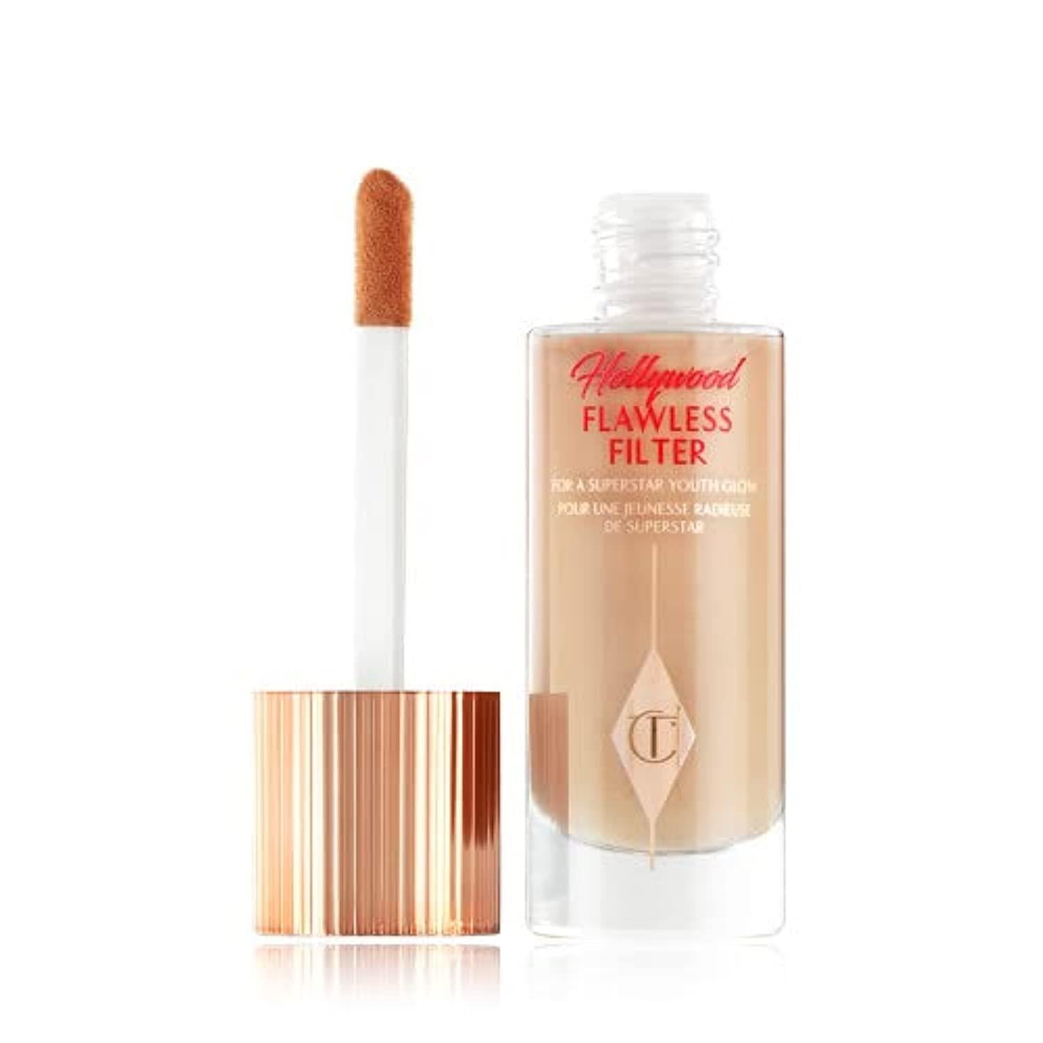 Charlotte Tilbury Hollywood Flawless Filter for a Superstar Youth Glow Foundation - Hollywood Filter Shade 4 Medium